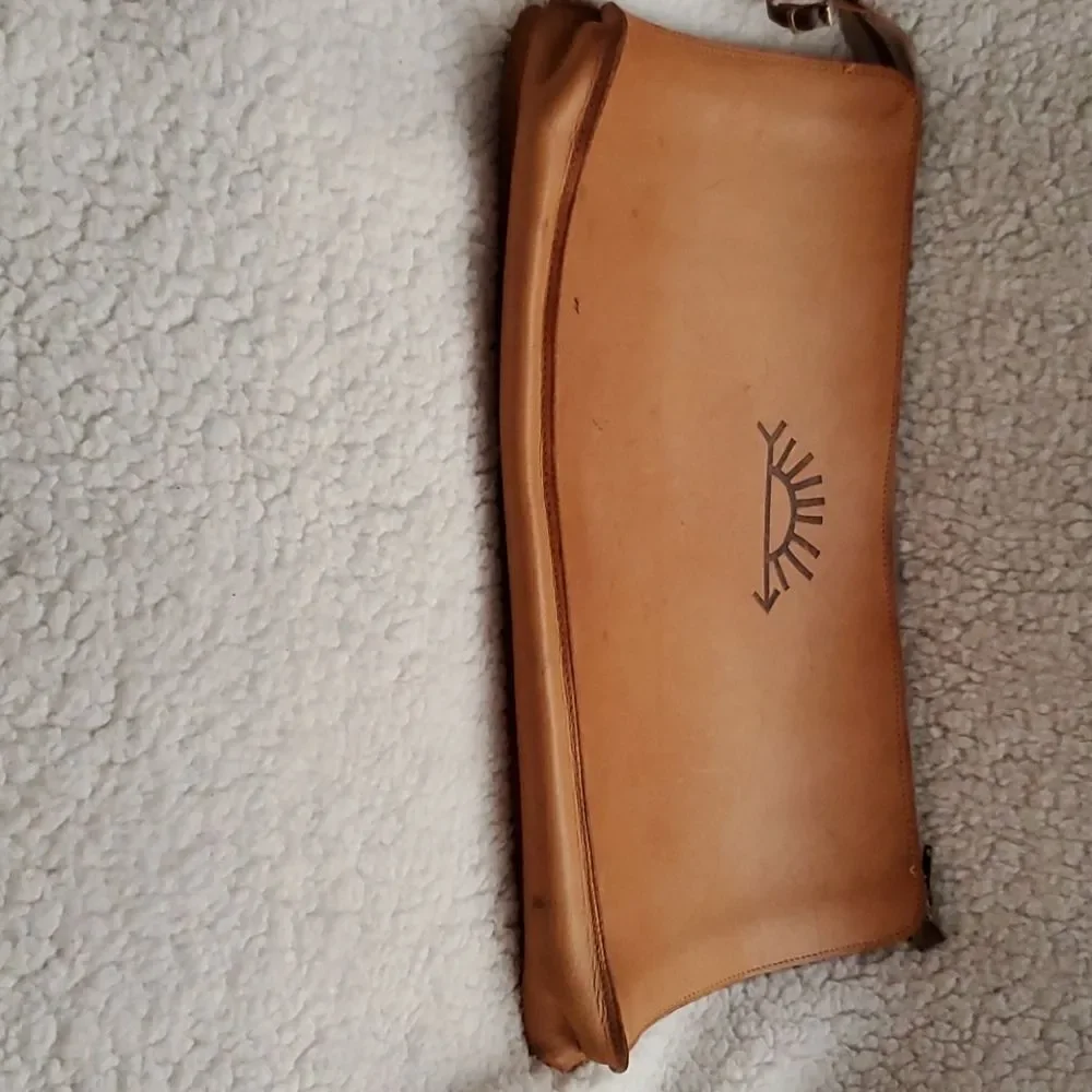 Vtg. Apple Macintosh Leather Bag